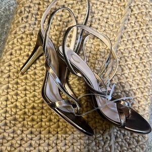 NEW Bronze Heels